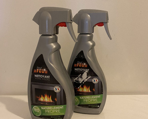 nettoyant vitre naturel pour poêles et inserts